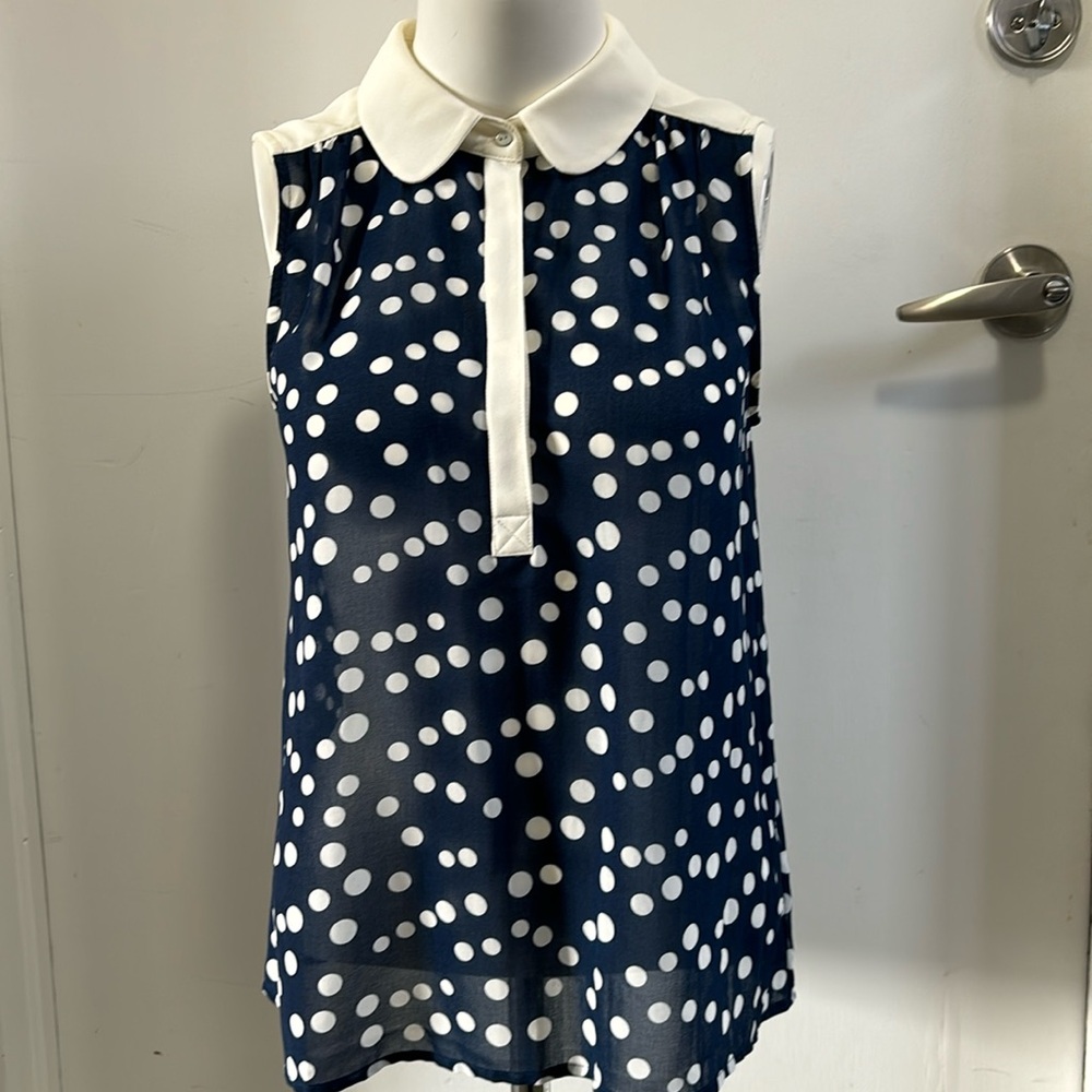 Chloe K sheer tank top